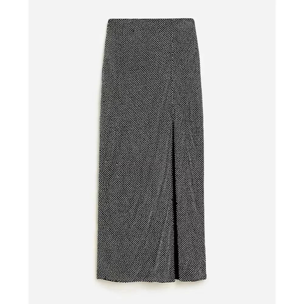 J.Crew Collection Side-Slit Rhinestone Skirt - Picture 8 of 15